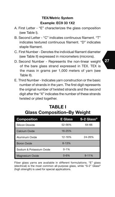 View the 2009 Technical Fabrics Handbook - Graco Supply