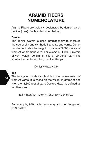 View the 2009 Technical Fabrics Handbook - Graco Supply