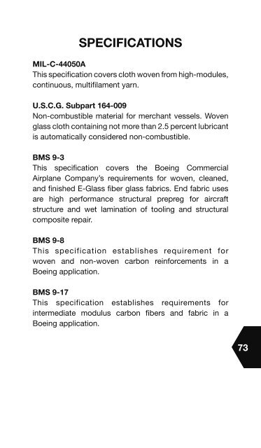 View the 2009 Technical Fabrics Handbook - Graco Supply