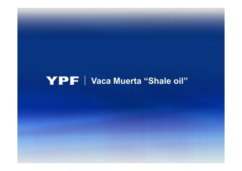 Vaca Muerta “Shale oil” - Repsol