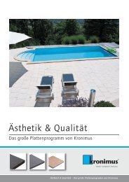 Ästhetik & Qualität - Kronimus AG