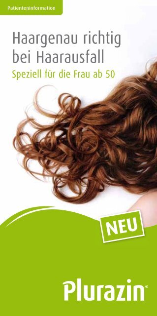 Haargenau richtig bei Haarausfall - Plurazin.com