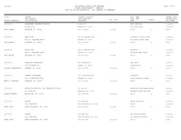 fabrics list of active record(s). - Office of the State Fire Marshal