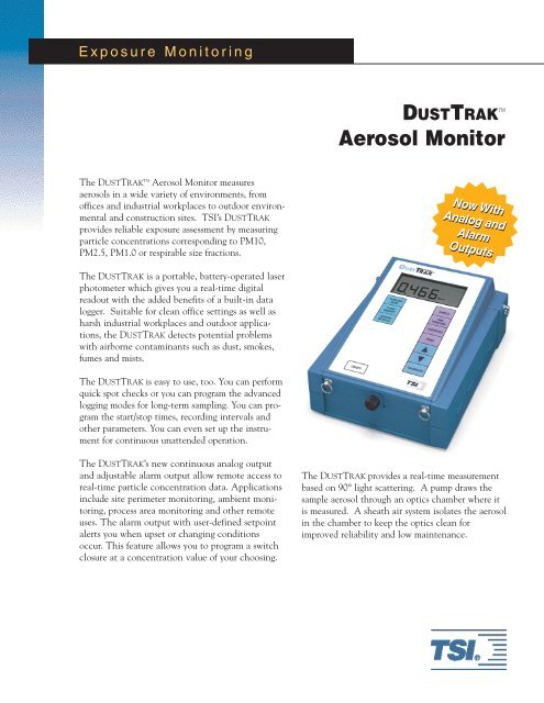 8520 DustTrak Aerosol Monitor - Tsi