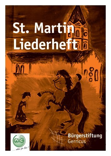 St. Martin Liederheft - bei der WiG!