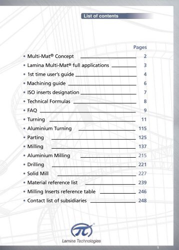 Pages • Multi-Mat® Concept • Lamina Multi-Mat® full ... - Tikontools