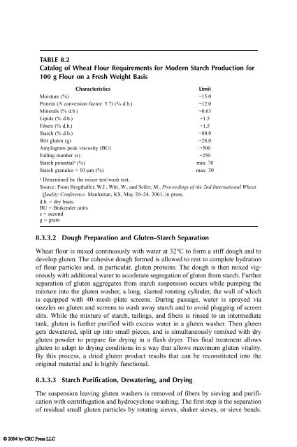 Chemical and Functional Properties of Food Saccharides