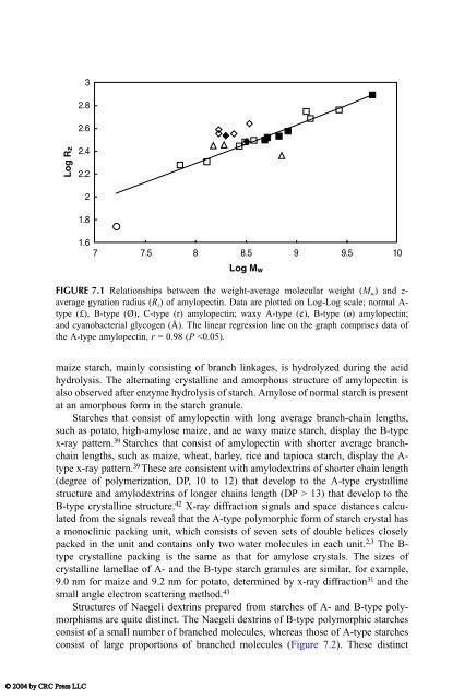 Chemical and Functional Properties of Food Saccharides