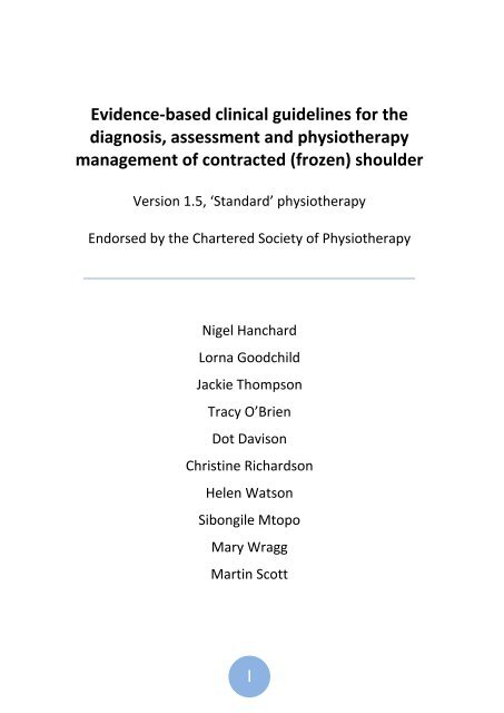 here - The Chartered Society of Physiotherapy