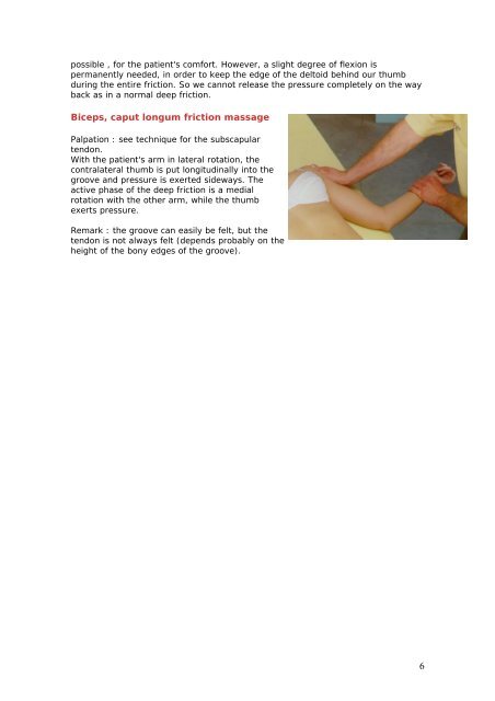 CYRIAX Transverse Friction Massage - Fisiokinesiterapia.biz