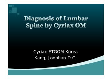 Cyriax ETGOM Korea Kang Joonhan D C Kang, Joonhan D.C.