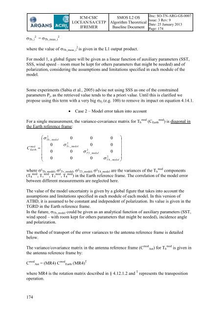 SMOS L2 OS ATBD - ARGANS