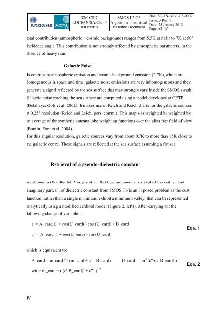 SMOS L2 OS ATBD - ARGANS