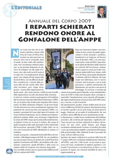 Annuale 2009 - Polizia Penitenziaria