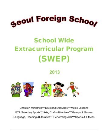 Spring 2013 - Seoul Foreign School