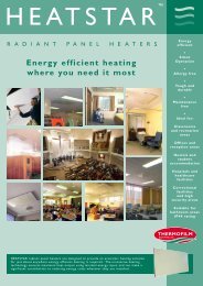 HEATSTAR™ Radiant Panel Heaters - Thermofilm