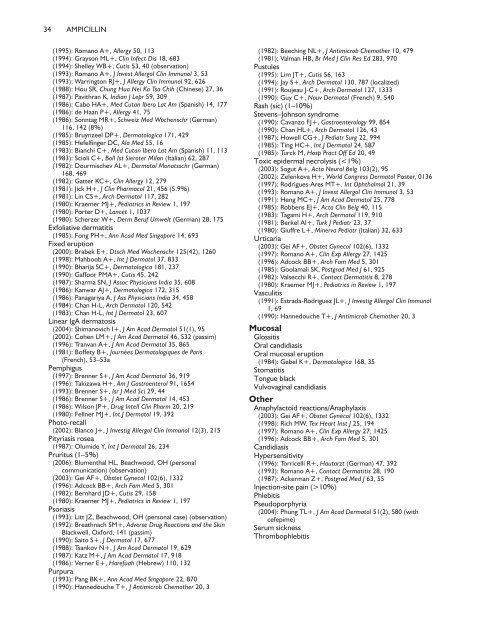 Drug Eruption and Interactions - PHARMACEUTICAL REVIEW