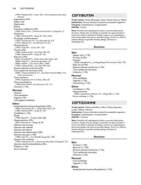 Drug Eruption and Interactions - PHARMACEUTICAL REVIEW