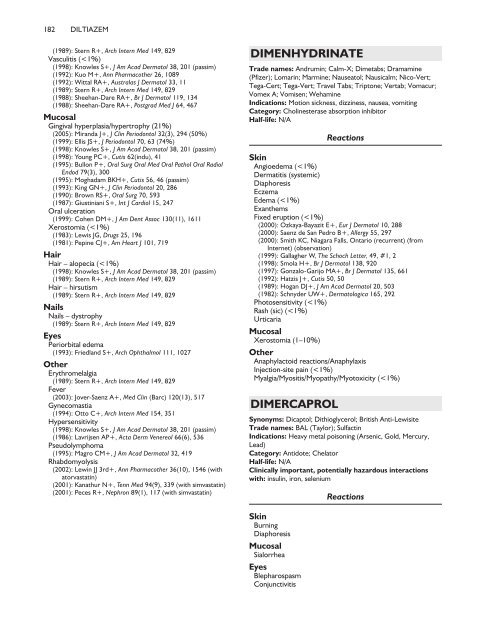 Drug Eruption and Interactions - PHARMACEUTICAL REVIEW