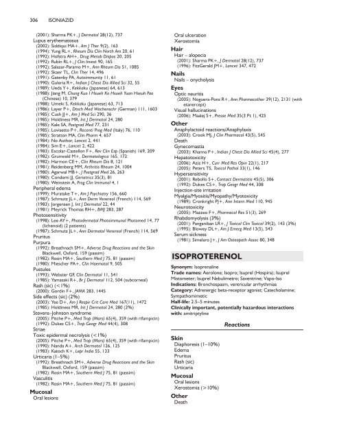 Drug Eruption and Interactions - PHARMACEUTICAL REVIEW