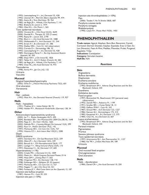 Drug Eruption and Interactions - PHARMACEUTICAL REVIEW