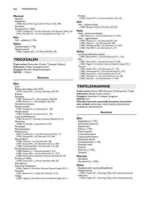 Drug Eruption and Interactions - PHARMACEUTICAL REVIEW