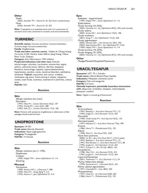 Drug Eruption and Interactions - PHARMACEUTICAL REVIEW