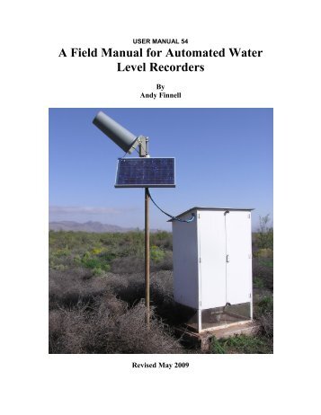 A Field Manual for Automated Water Level Recorders - Texas Water ...