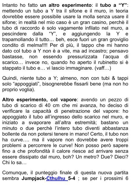 Manuale del giovane sturatore - Altervista