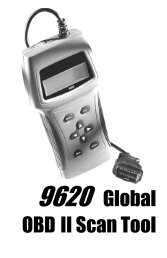 9620 Global OBD II Scan Tool - Actron