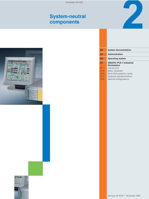 SIMATIC PCS 7 Process Control System - Siemens