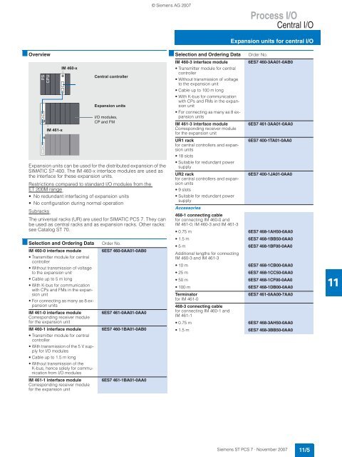 SIMATIC PCS 7 Process Control System - Siemens