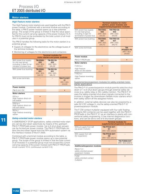 SIMATIC PCS 7 Process Control System - Siemens