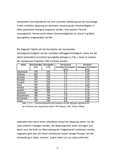 Der Tapeverband am Sprunggelenk als technischer Bestandteil zur ...