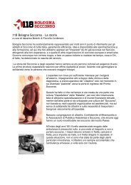 118 Bologna Soccorso – La storia - 118er