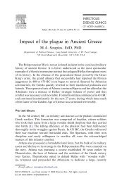 Impact of the plague in Ancient Greece - Academia.dk