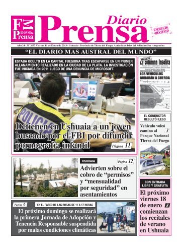 Edición 3177 Viernes 11 de Enero de 2013 CS3.indd - Diario Prensa