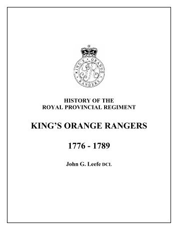 History - Kings Orange Rangers