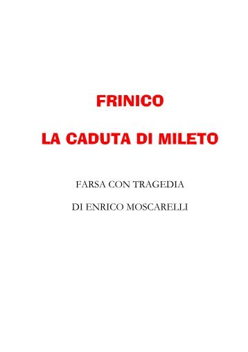 FRINICO LA CADUTA DI MILETO - PORTA DI MASSA