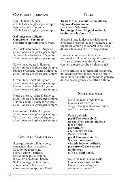 Beato l'uomo che retto procede e non entra a consiglio con gli empi ...