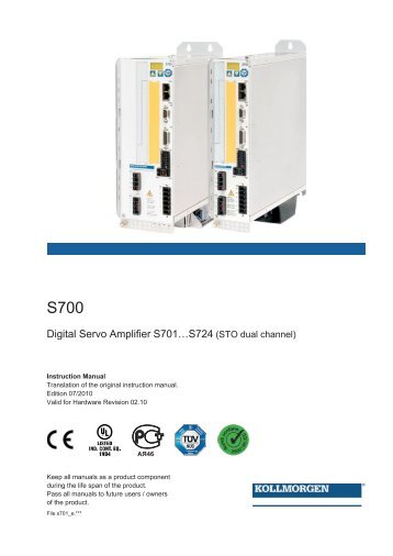 Digital Servo Amplifier S701