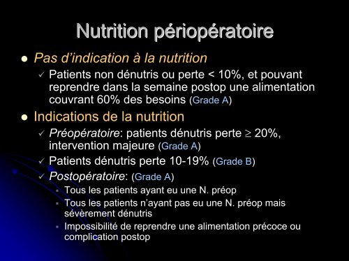 Réhabilitation précoce en chirurgie colique et soins péri ... - JLAR