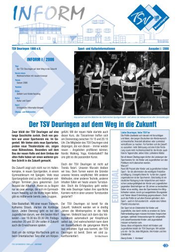 I/2006 PDF Datei - beim TSV Deuringen