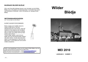 Wilder Blèdje - Kerk Wahlwiller