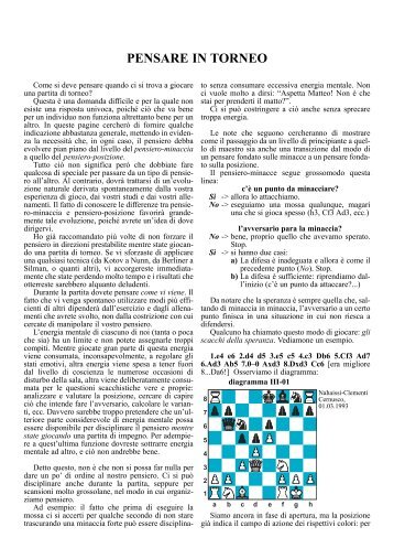 DIDATTICA_files/Come pensare in torneo.pdf - CIRCOLO SCACCHI ...