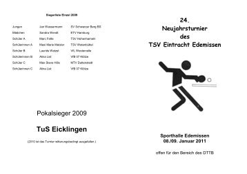 Ausschr 2011PDF kurz - TSV Eintracht Edemissen von 1904 eV
