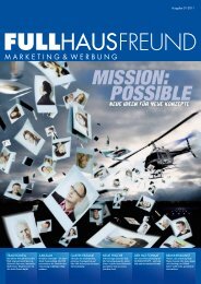 22. Januar BAU 2011 - FULLHAUS Marketing & Werbung