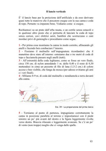 93 Il lancio verticale È' il lancio base per la ... - A pesca nel VCO