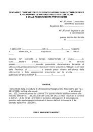 Tentativo obbligatorio di conciliazione avverso l - Gilda Napoli