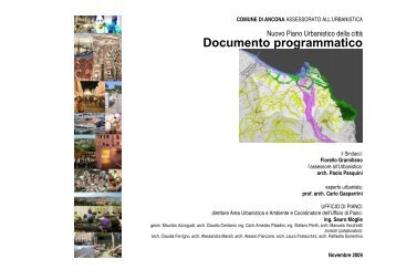 Documento programmatico - Comune di Ancona